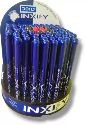 DOMS INXIfY Ball Pen  (Pack of 100, Ink Color - Blue, Black, Red)