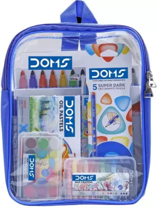 DOMS Junior Art Kit - Combo of 8 Items