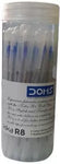 DOMS Kika R8 Ball Pen  (Pack of 25, Ink Color - Blue)