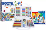DOMS Art Apps Nxt Kit With Plastic Carry Case | Perfect Value Pack For School Kids