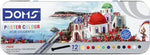 DOMS Poster Colours 12 Shades  (Set of 12, Multicolor)