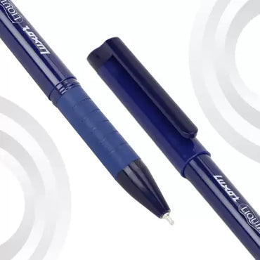LUXOR Liquiwrite+ Antimicrobial Ball Pen  (Pack of 25, Ink Color - Blue)