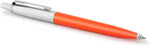 PARKER Pin Stripe Diary Combo with Jotter Standard | Chrome Trim |Orange Body Color| Ball Pen  (Pack of 2, Ink Color - Blue)