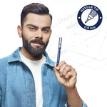 Luxor Schneider LX MAX | Needle Tip | 0.5 mm | 1000+ Meters Writing Length | German Technology Roller Ball Pen  (Pack of 4, Ink Color - Blue)