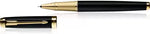 PARKER Ambient Laque Black Gold Trim Roller Ball Pen
