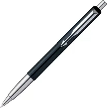 PARKER Vector Standard Chrome Trim Ball Pen With Keychain Pen Gift Set  (Ink Color - Blue)