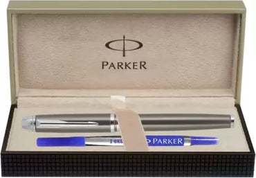 PARKER ODYSSEY GUN METAL CT Roller Ball Pen  (Ink Color - Blue)